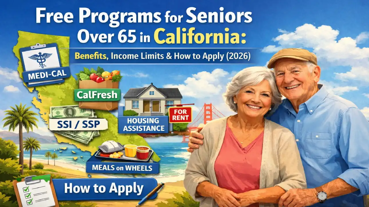 free programs for seniors over 65 in California 2026