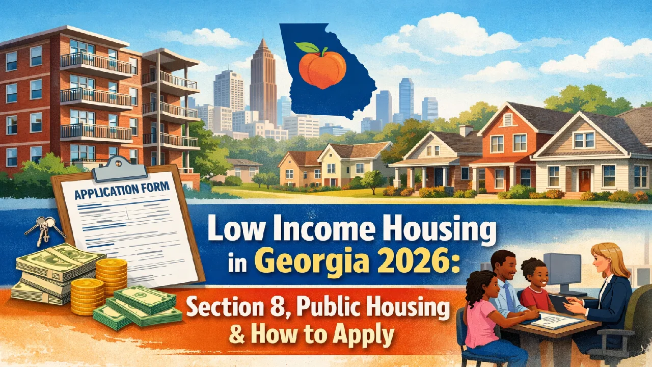 low income housing Georgia 2026 Section 8 how to apply